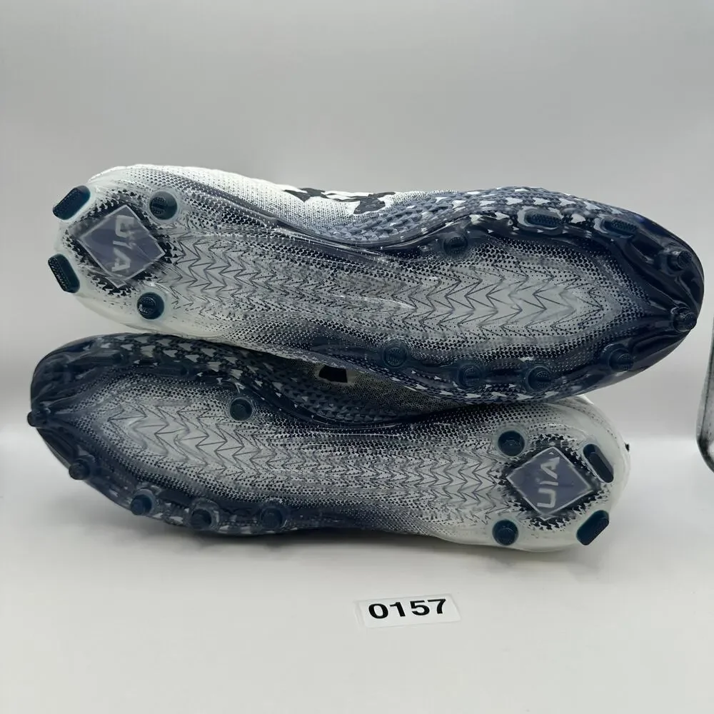 UNDER ARMOUR Men's 12.5 Spotlight Clone 3.0 MC Football Cleats White/Navy